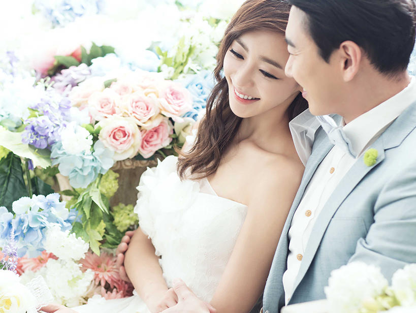 臺(tái)北時(shí)尚花海婚紗照