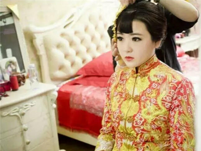 i love u 赫谷风情 新娘早妆