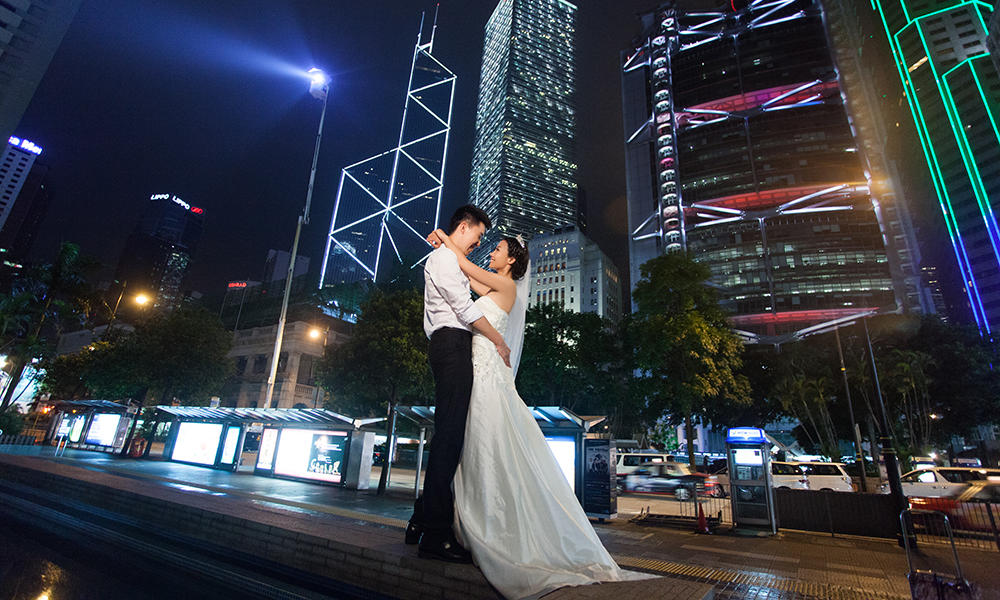 香港个性婚纱照