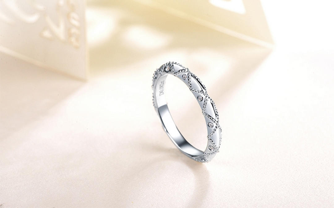 壹爱钻石订婚结婚戒指——蜜织