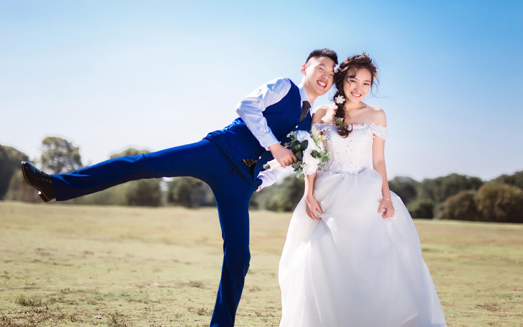 【纪绪原创】梦婷的森系婚纱照