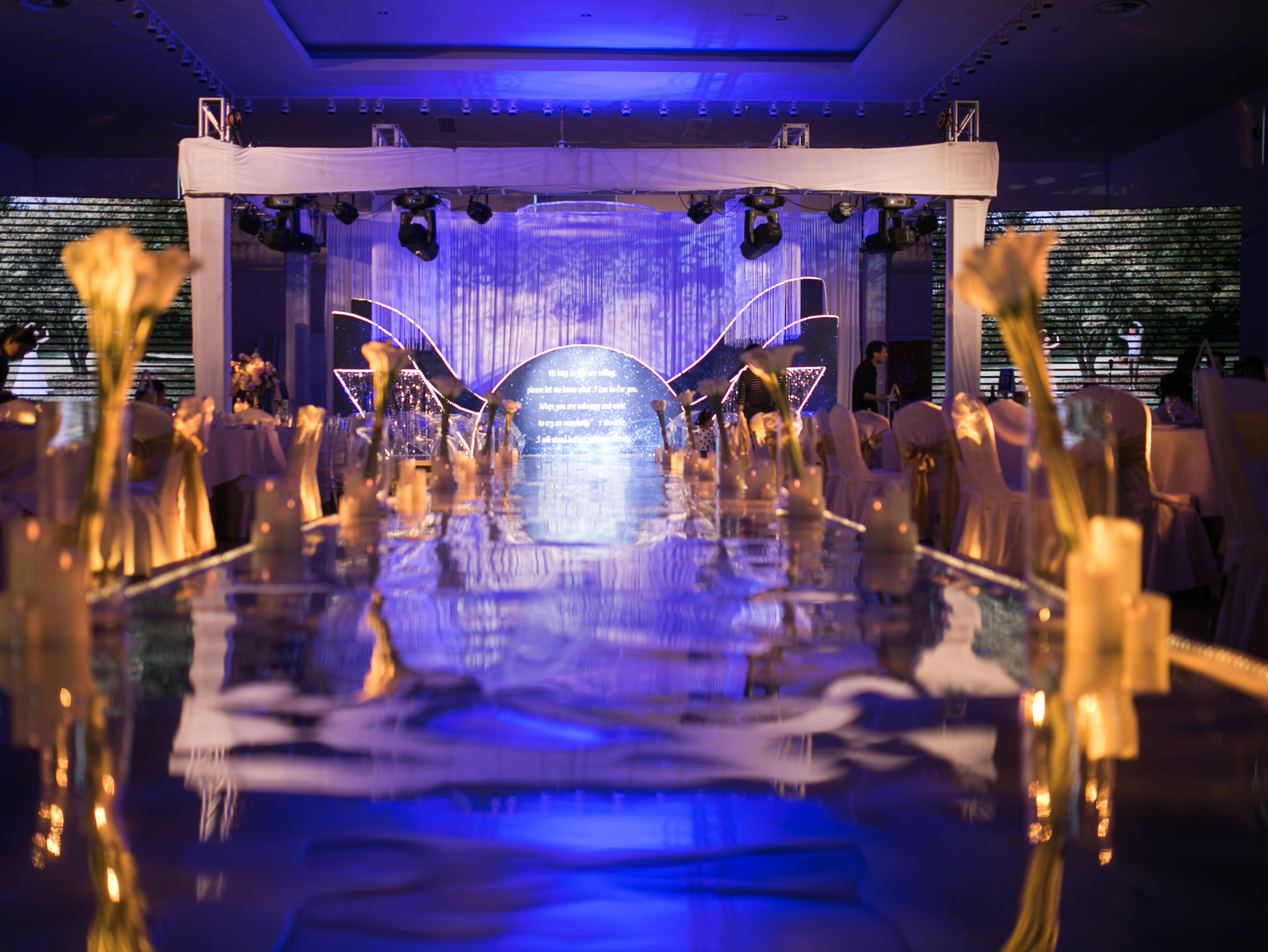 皓量婚礼私家定制——岸琴御里的星空