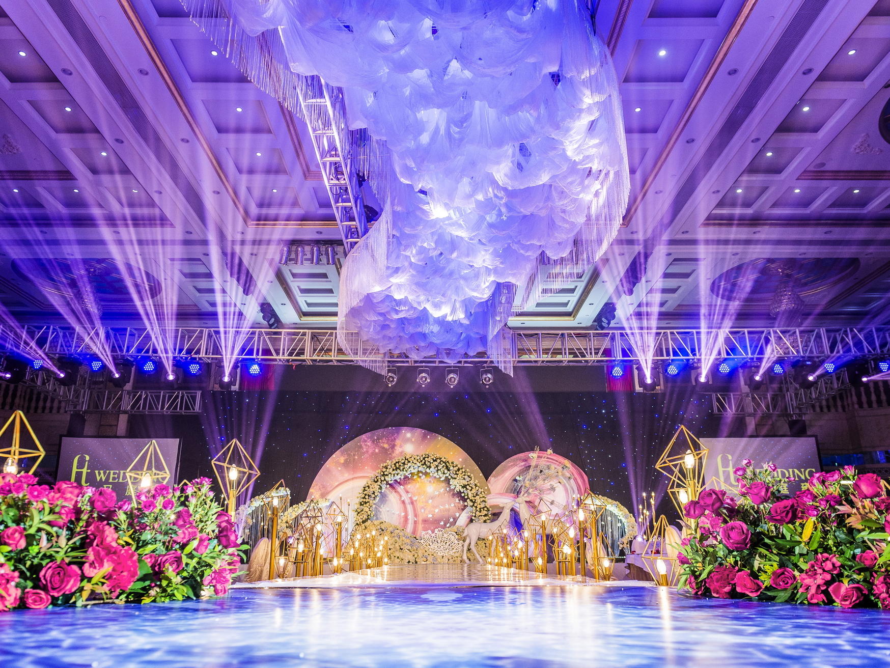 又庭雍海雅宴會廳哈利波特魔幻風(fēng)主題婚禮