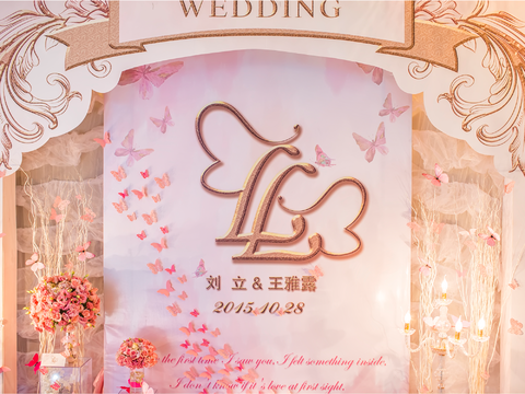 【闺蜜婚礼】粉色蝴蝶主题婚礼