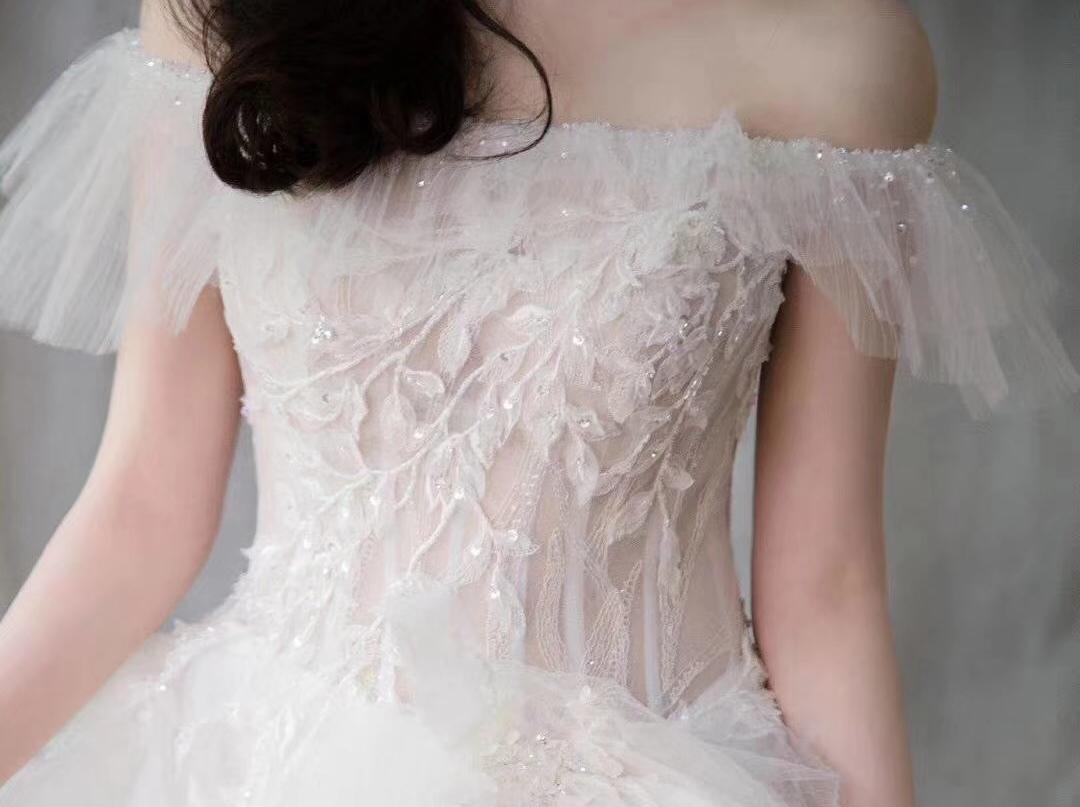 【定制系列】出门纱送新娘晨袍