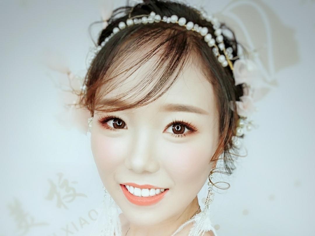 高级档全程跟妆3造型唯美简约妆容