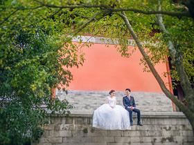 南京婚纱摄影外景特色复古婚纱照南京纪绪摄影工作室