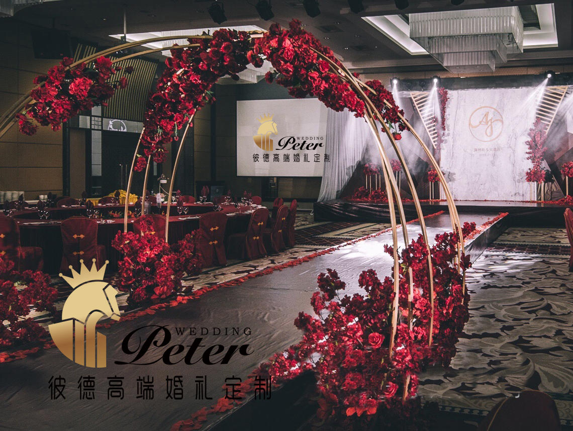 三明婚庆-红黑主题婚礼|小预算简约婚礼