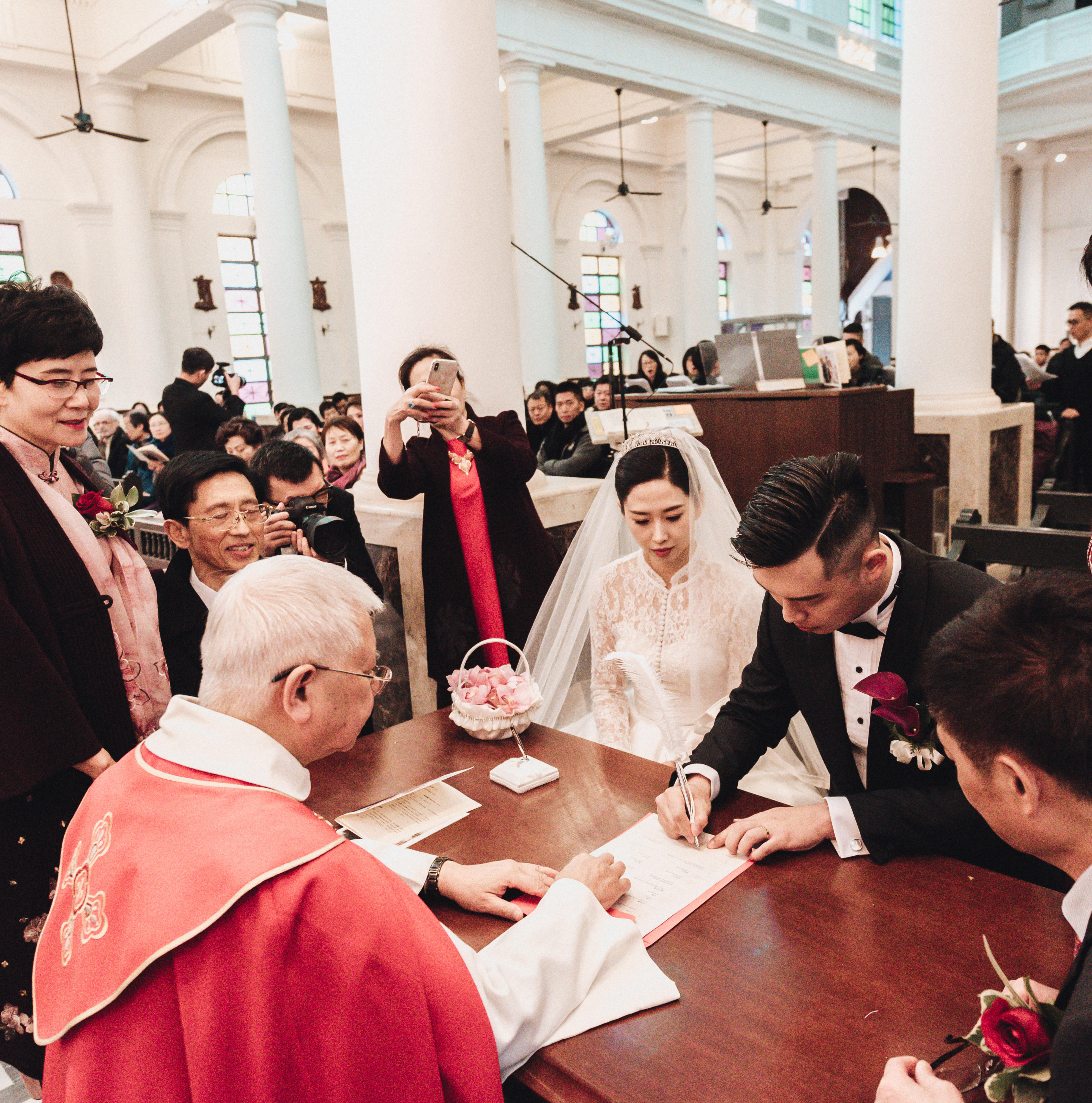 【性价比推荐】6件租赁+头纱+伴娘服鱼尾大拖尾龙