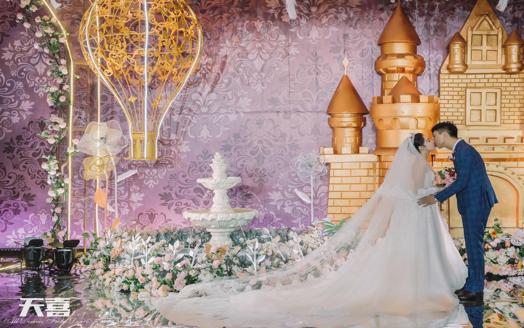 香格里拉甜美浪漫轻欧式婚礼