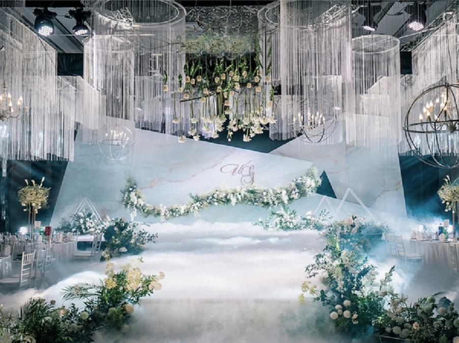 蒂芙尼蓝小森系主题婚礼含老板亲自司仪化妆摄像摄影