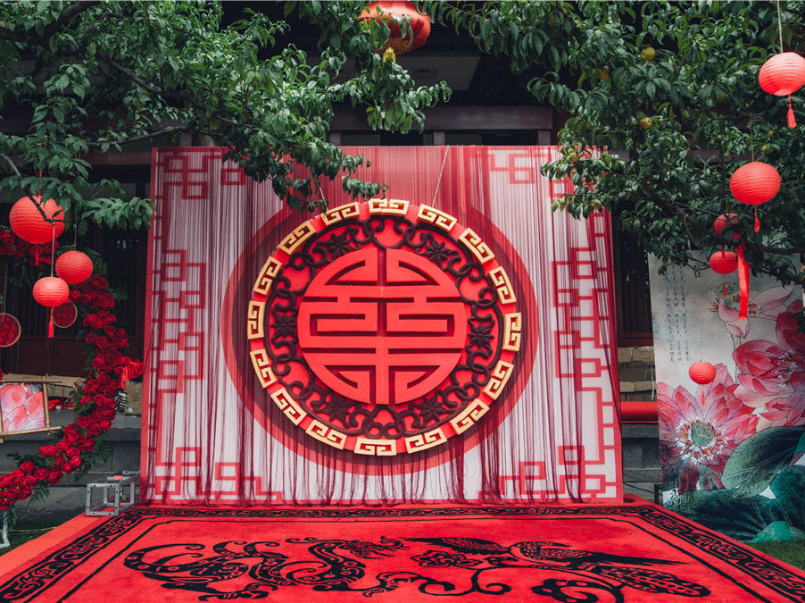 【匠心婚礼】含四大西安汉唐户外婚礼