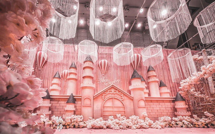 【余生是你】藕粉色 为你盛开主题婚礼