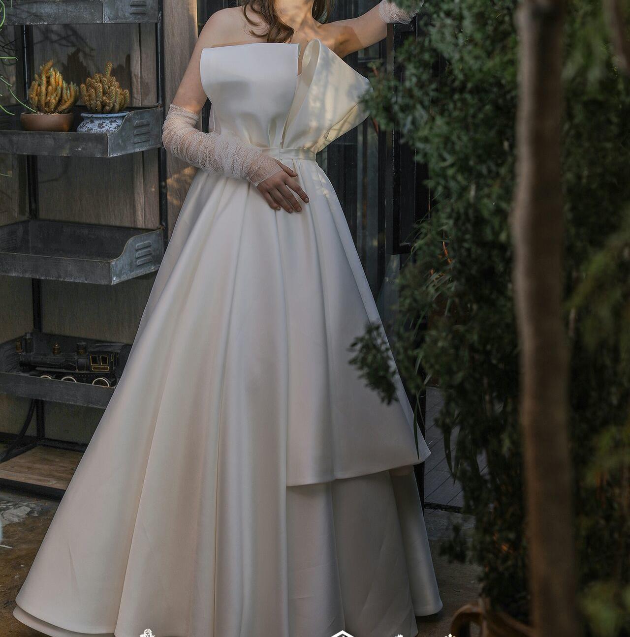 KAKAEVE2019新款缎面出门纱