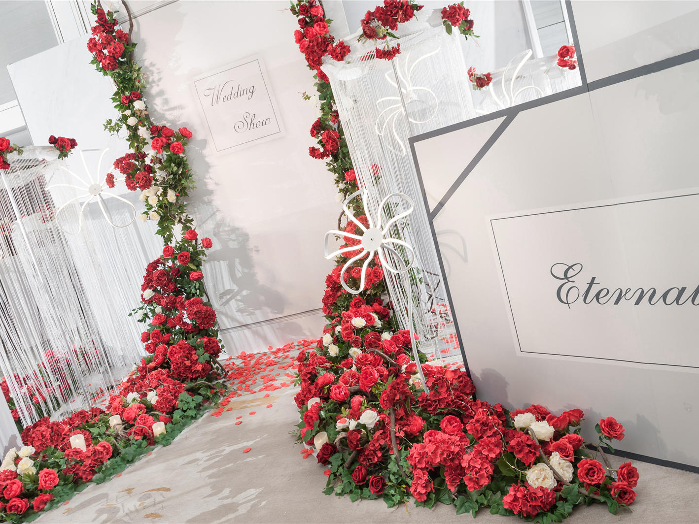 喜悠记丨简约现代时尚靓白系婚礼·永恒