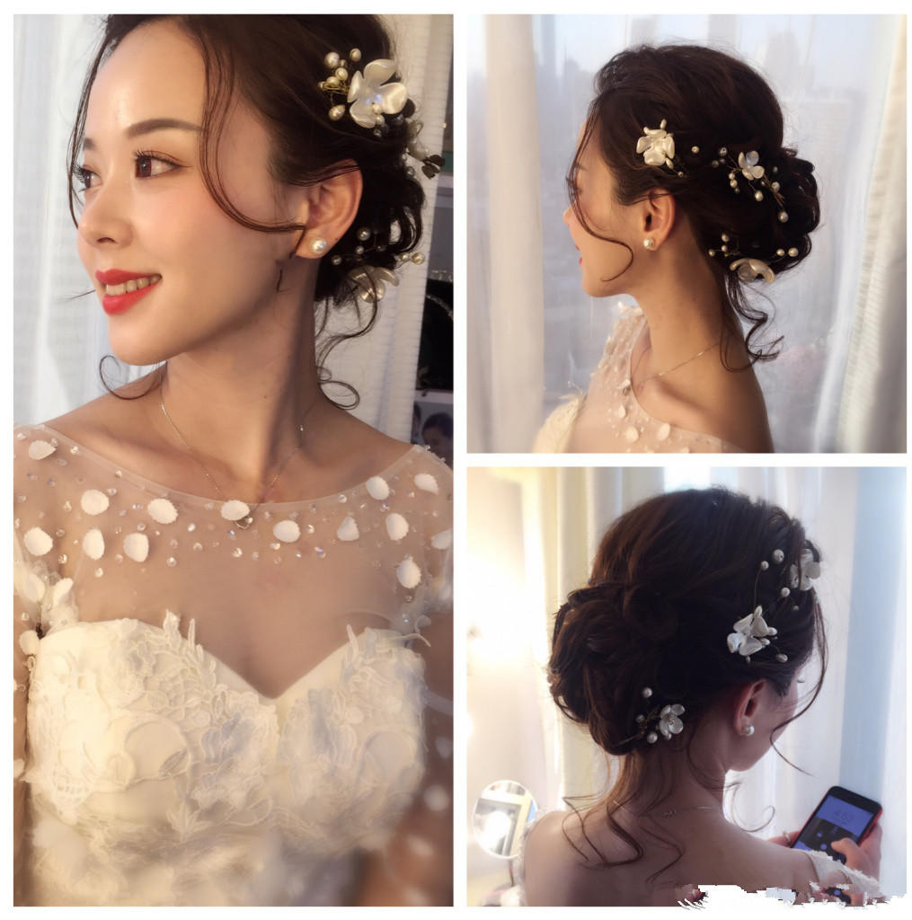 【莎莎超值跟妆婚纱跟妆】全天跟妆+出门纱/迎宾纱