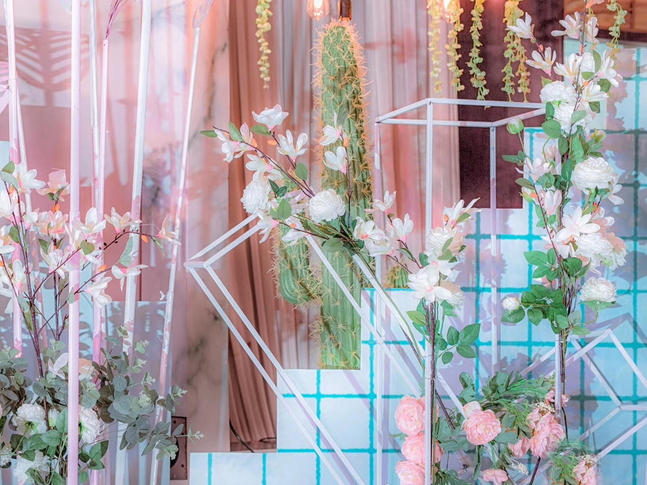 【爆款】马卡龙简约粉白ins创意