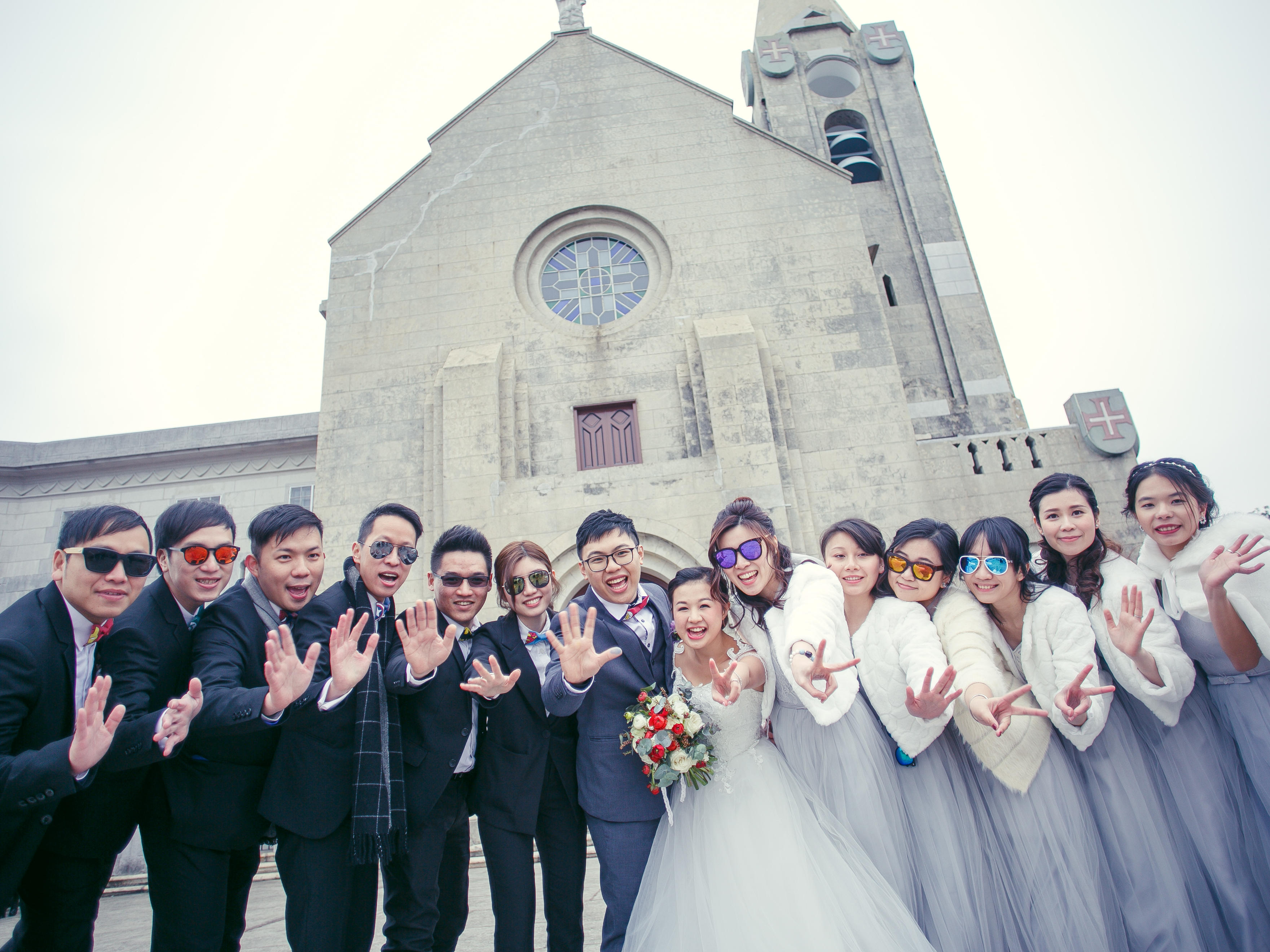 【双聚婚庆】    澳门教堂  简约浪漫婚礼