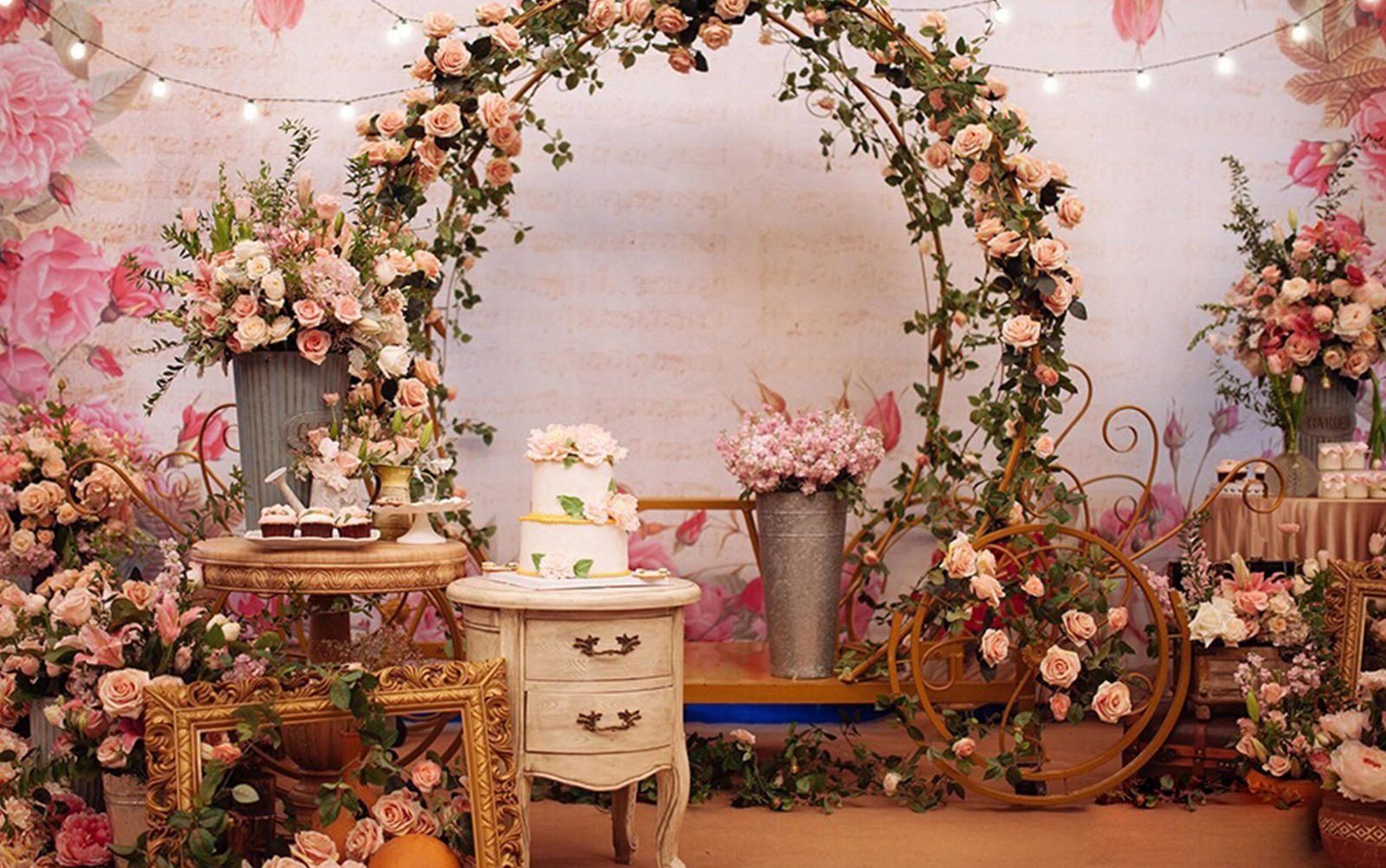 【Flower婚礼案例】童话花园