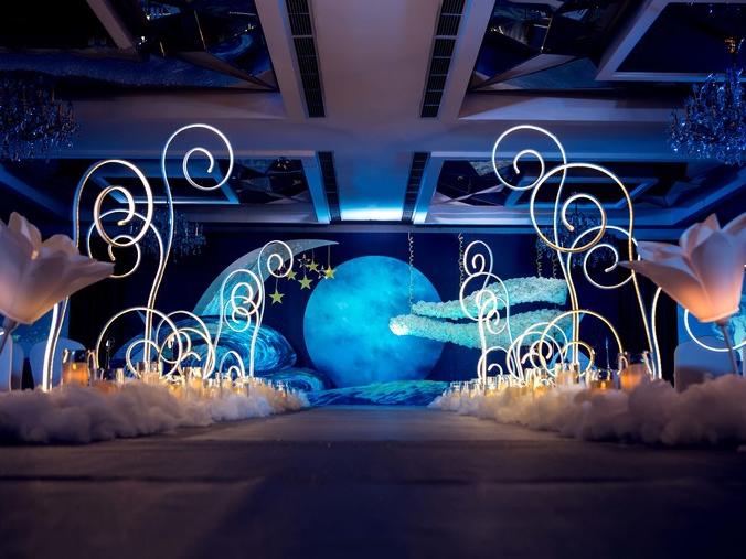 馨喜尚主题婚礼《星·月·夜》唯美星空