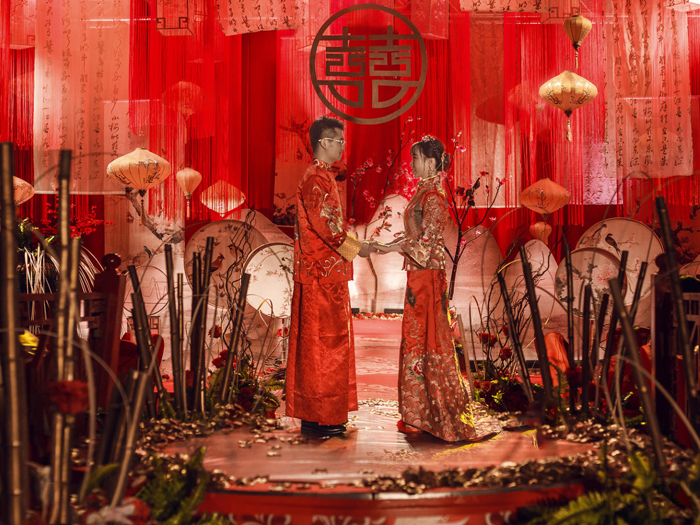 铭泽婚嫁——中式《琴瑟在御，凤凰于飞 》