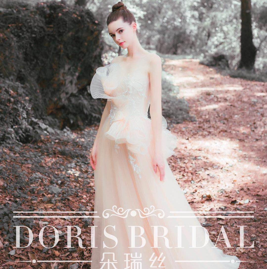 国际高级定制婚纱品牌明星系列三件套