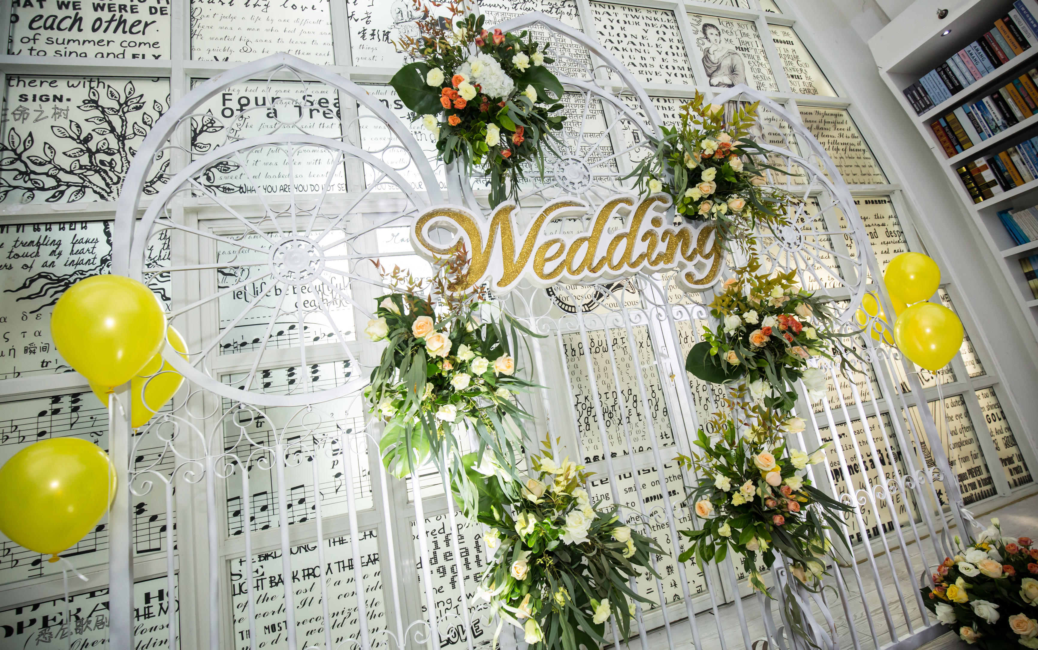 【上上印象婚礼企划】户外草坪婚礼 含四大金刚