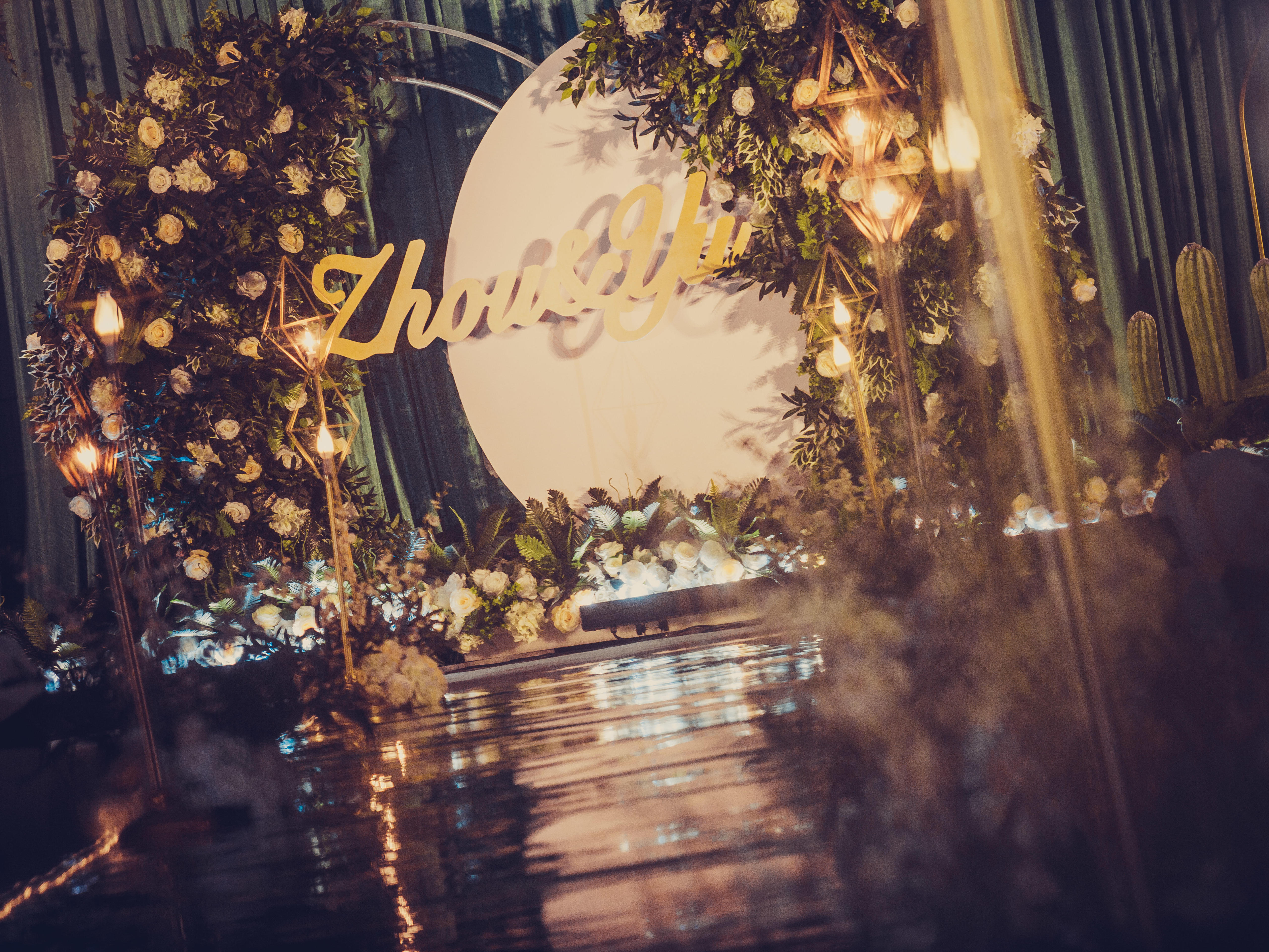 「龙凤天合婚礼」海中洲大酒店萤火之森婚礼