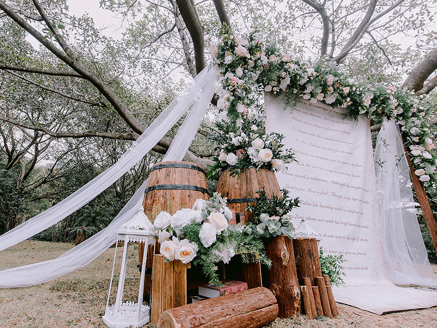 【肆界婚礼】美式户外婚礼