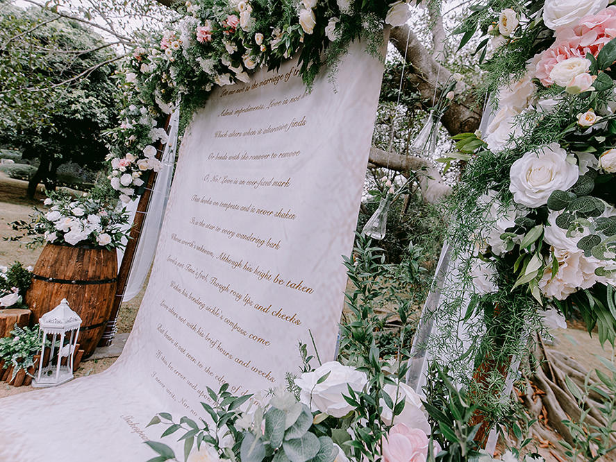 【肆界婚礼】美式户外婚礼