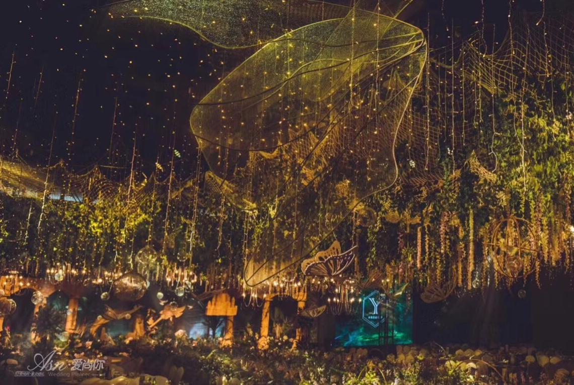 《点漫天的星 照远方的路 》森系婚礼