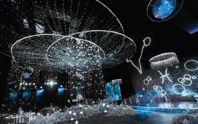 【聚享创意婚礼】你是星辰我是浩瀚给你浩瀚星辰婚礼