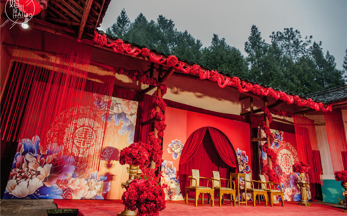 【民国风】柳林坝坝宴  