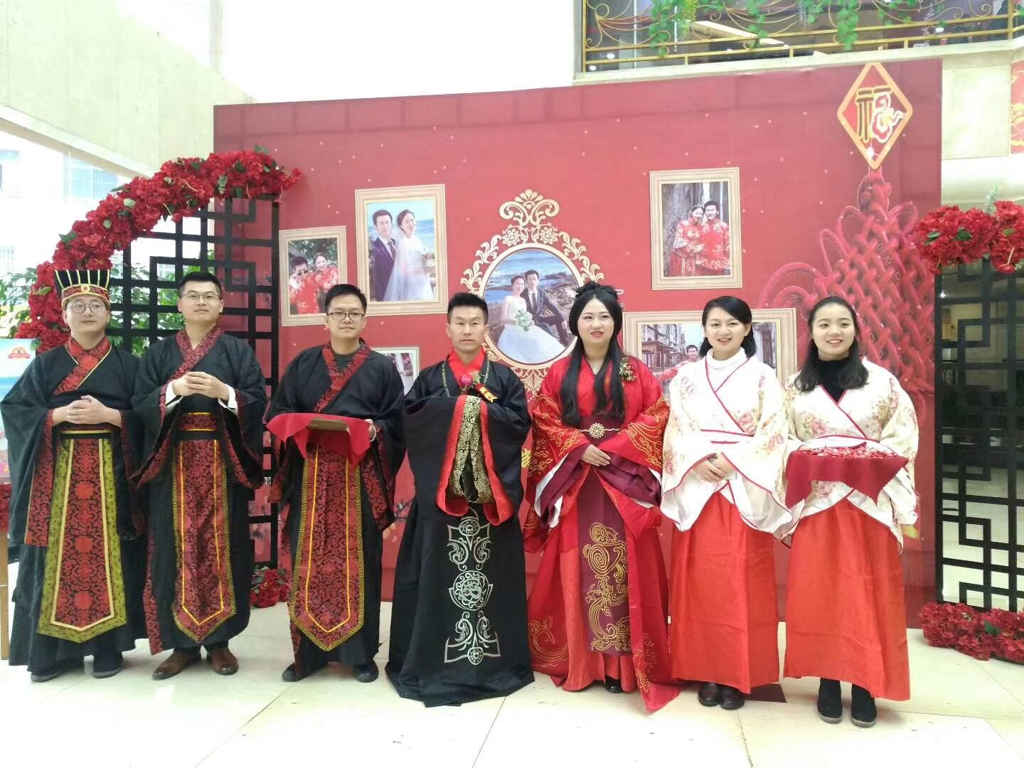 2018攸县婚礼很流行的套系汉式婚礼