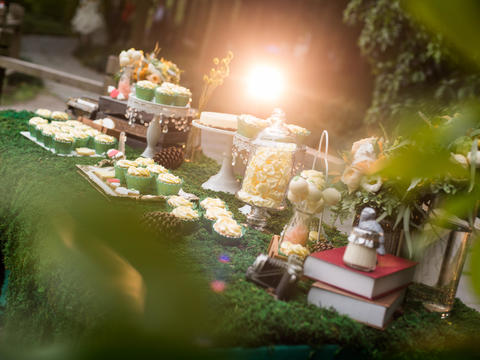 森术婚礼-知味观味庄-欧式唯美草坪婚礼-小清晰