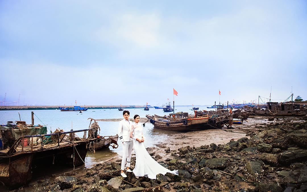 大連海景婚紗照|特色海景純享高訂套系