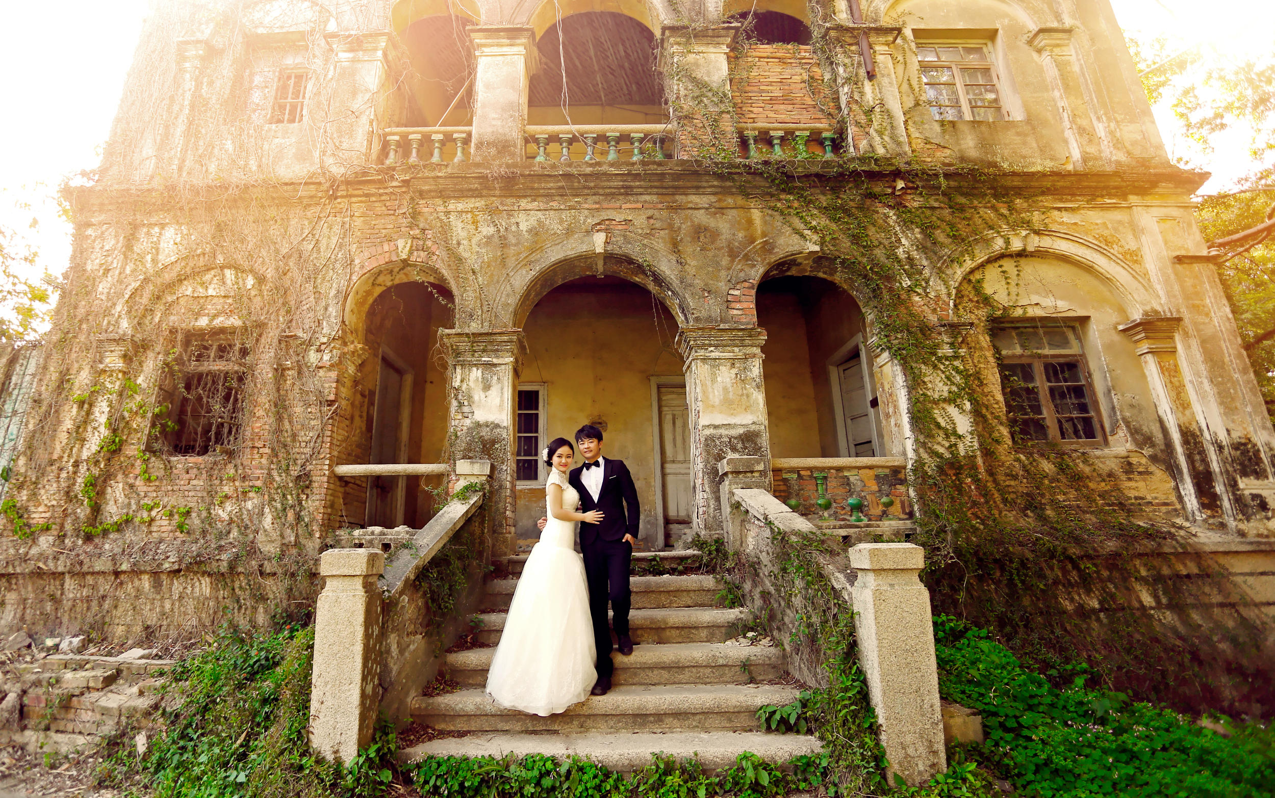 【精修高达128张】酒店+包邮+送婚纱+接机+餐