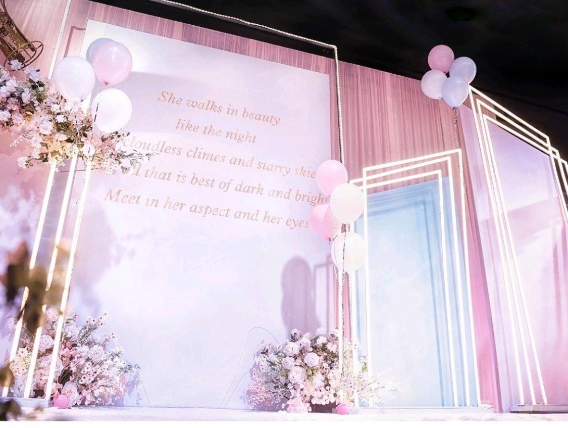 【麦芮婚礼】19年大热粉色Ins系