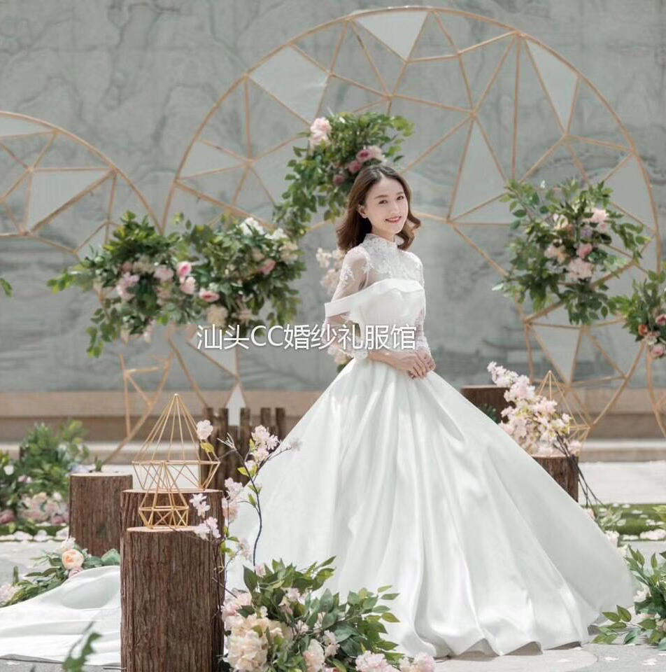 【CC】高端定制出门纱、迎宾纱、中式礼服租赁 