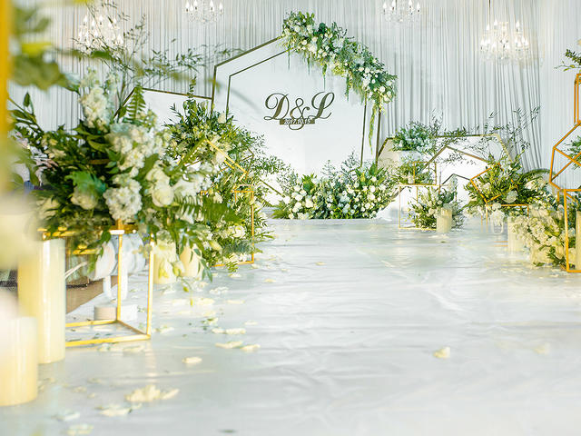 【艾尔婚礼】白绿小清新婚礼