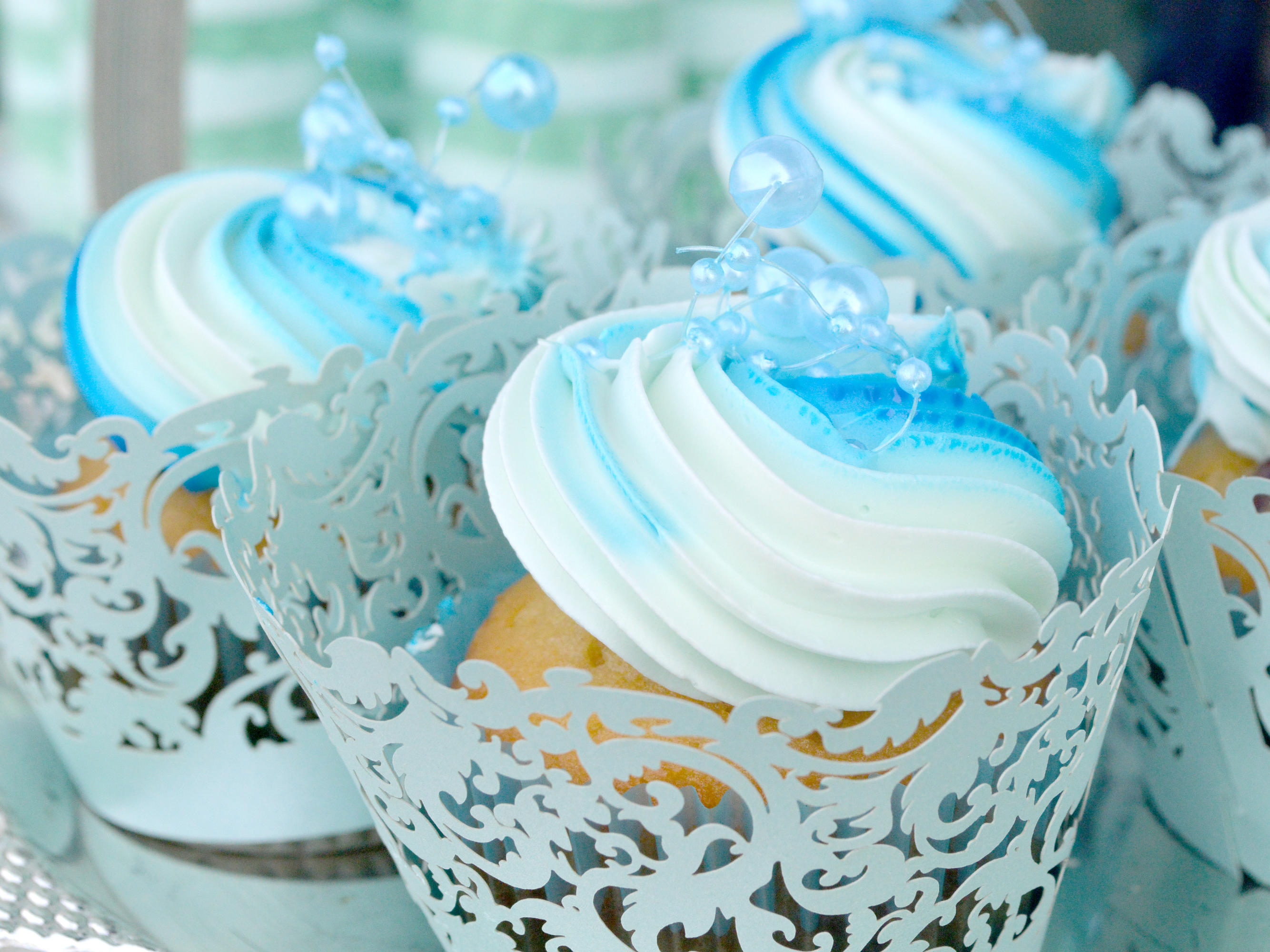 海的样子 — 蓝色唯美主题婚礼甜品台
