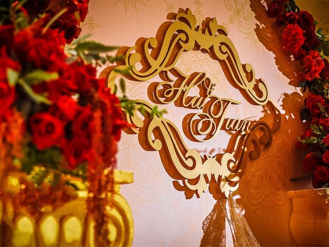 【山丹丹婚礼套餐】复古红金婚礼《一世倾城》