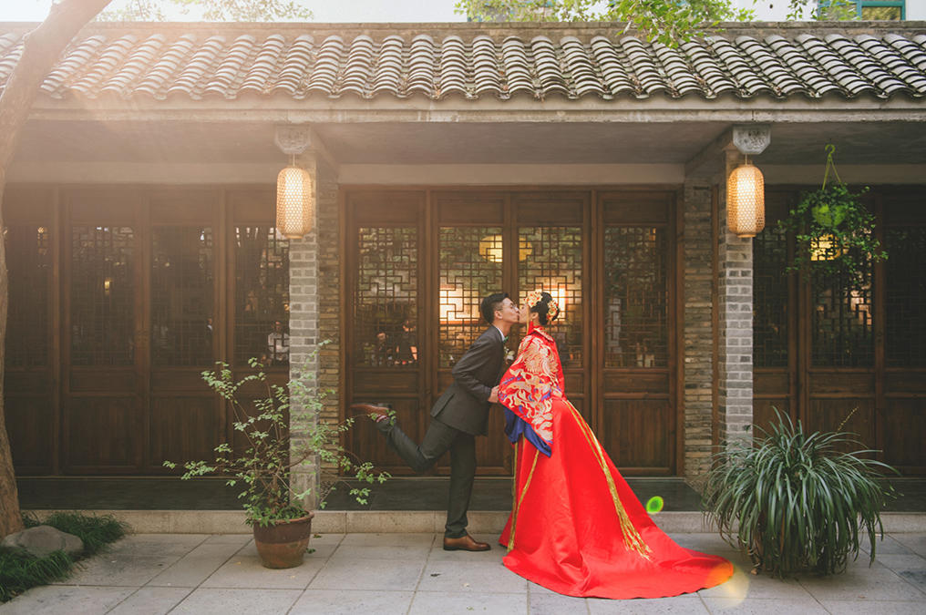 Timeless时光婚纱照｜私宅小院中式婚纱