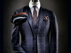意大利VBC150支格纹绅士系列套装
