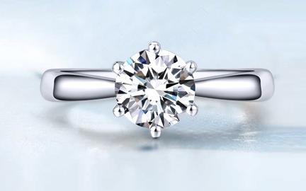 合合美钻.婚戒定制花恋-50分求婚钻戒