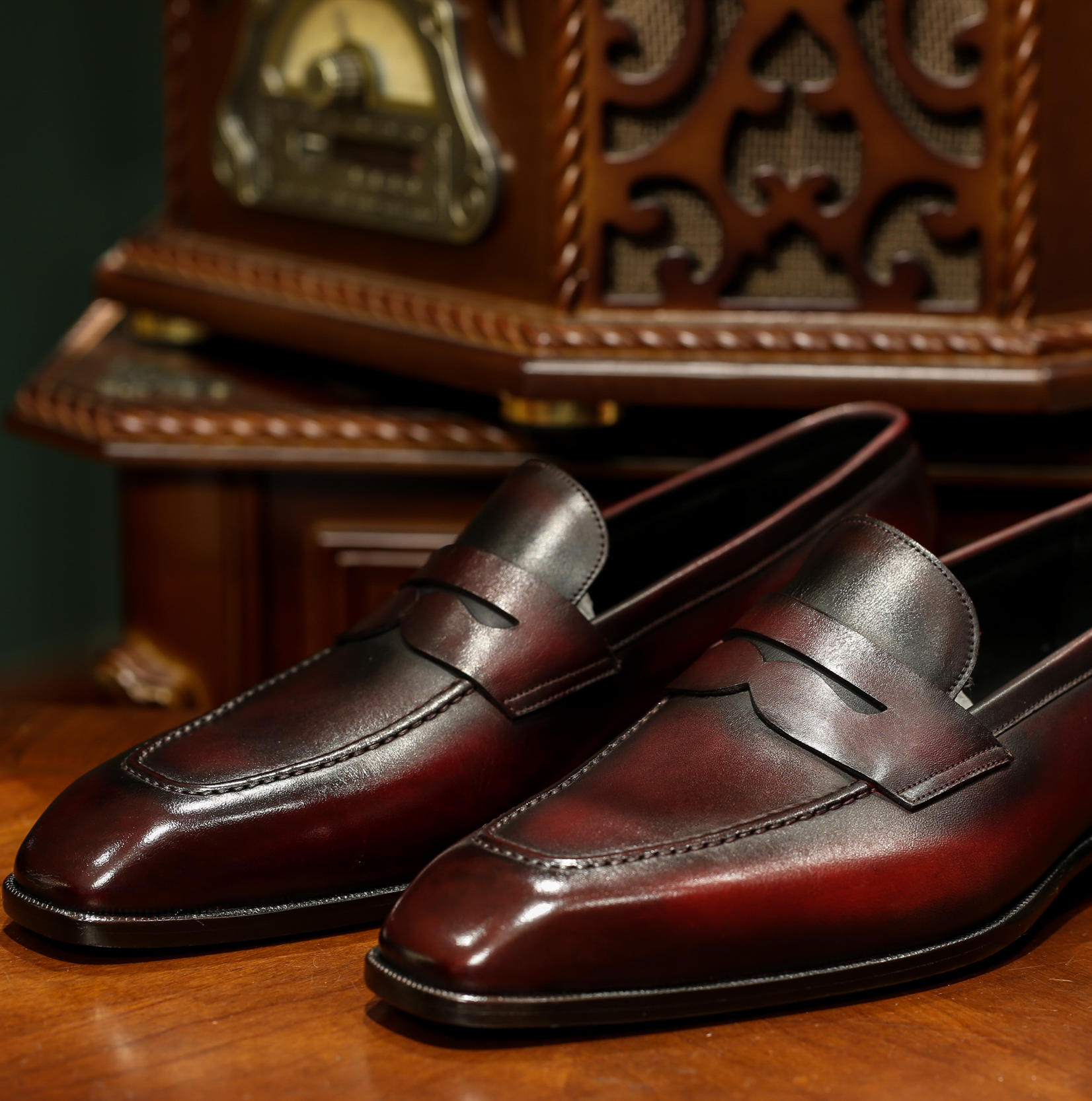 【渔牌鞋匠】欧洲法国小牛皮+意大利真皮大底