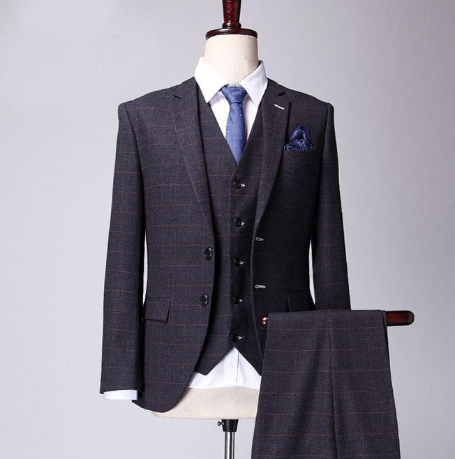 【时光印记】男士西服高级定制  超值团购五件套
