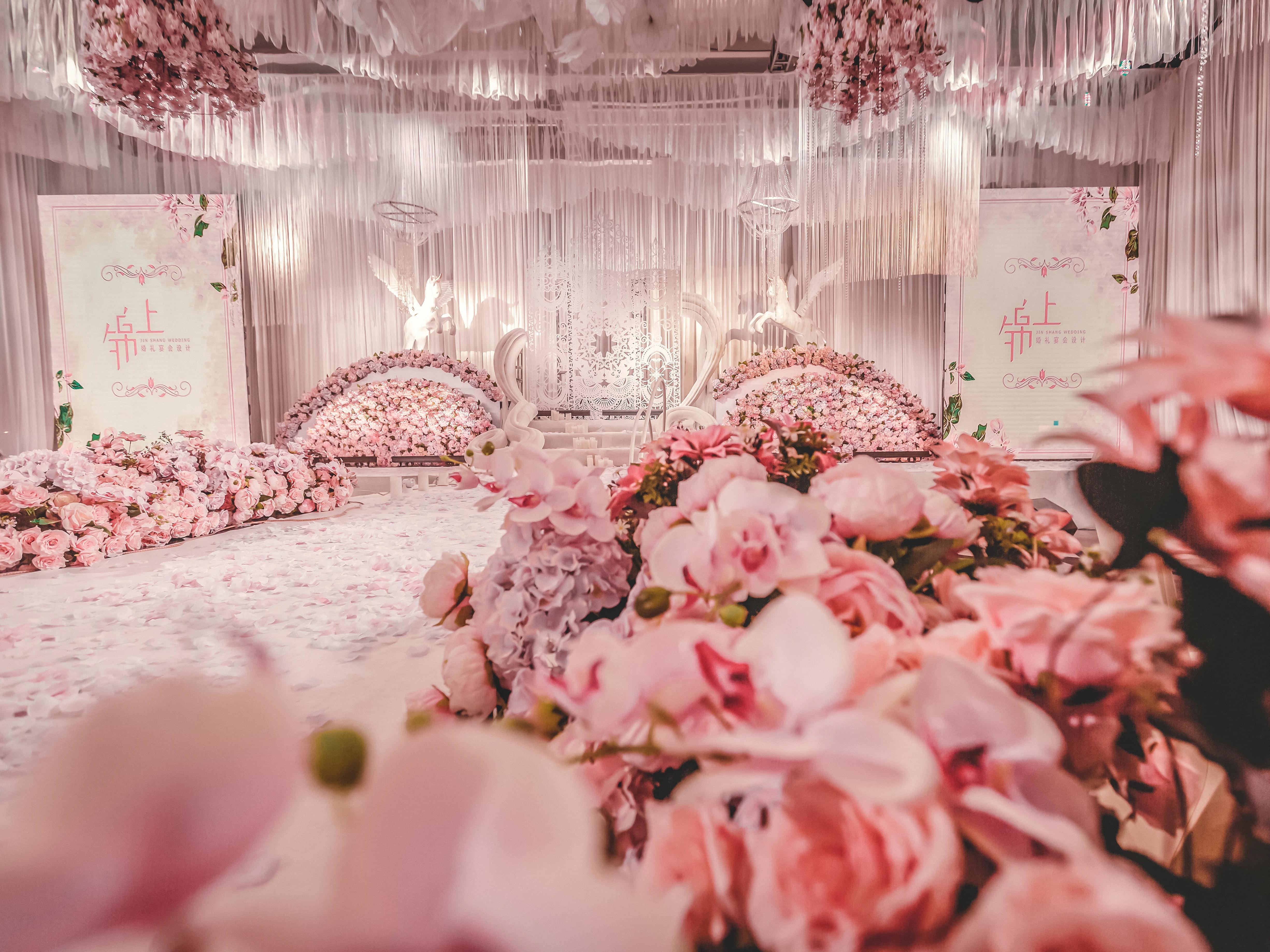 锦上婚礼丨全场布置花海系列