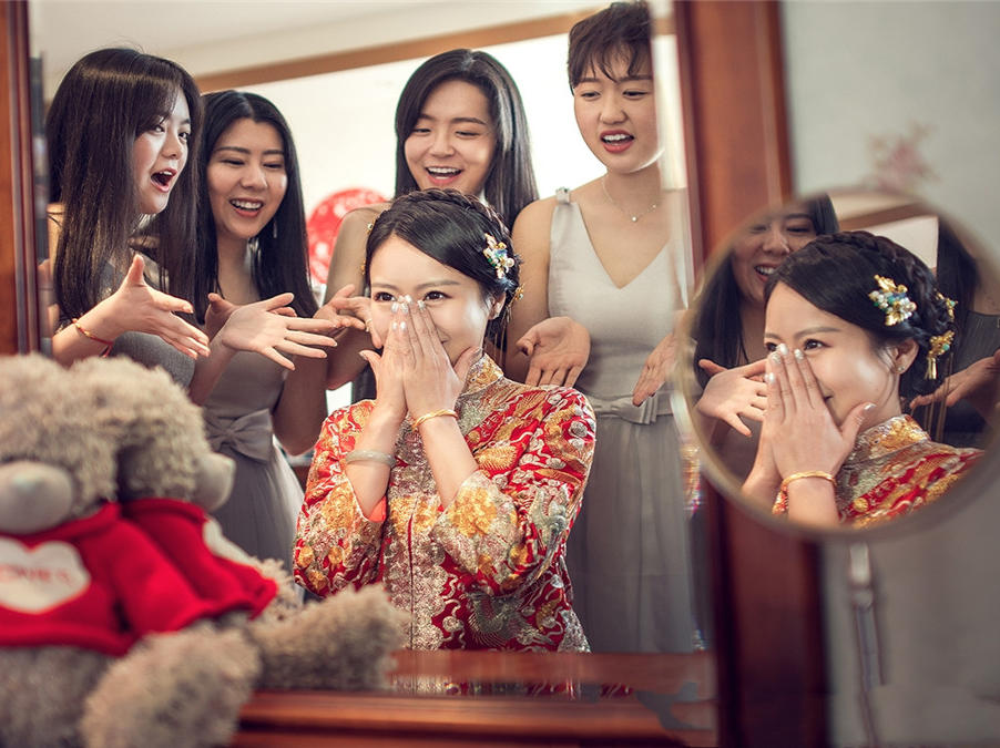 婚礼全程不限造型跟妆接亲（送2个妈妈妆）