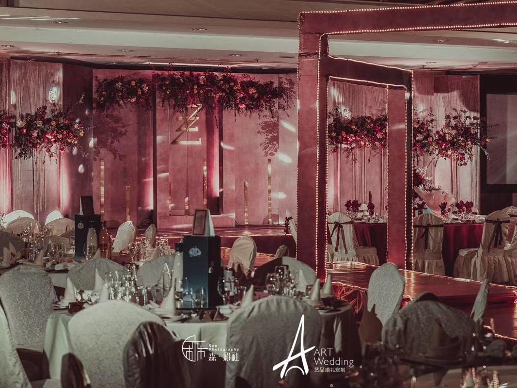 湖州艺品婚礼定制 浙北大酒店 简约大牌ins风 
